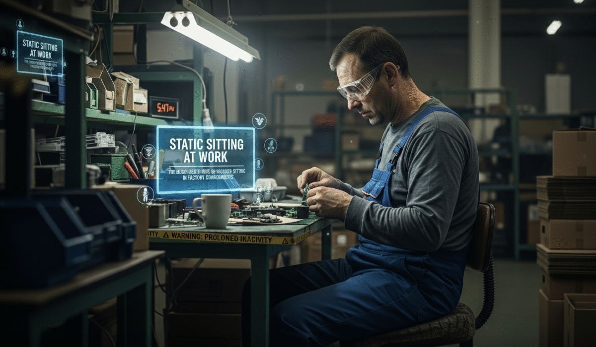 Static Sitting at Work : The Hidden Health Risks of Prolonged Sitting