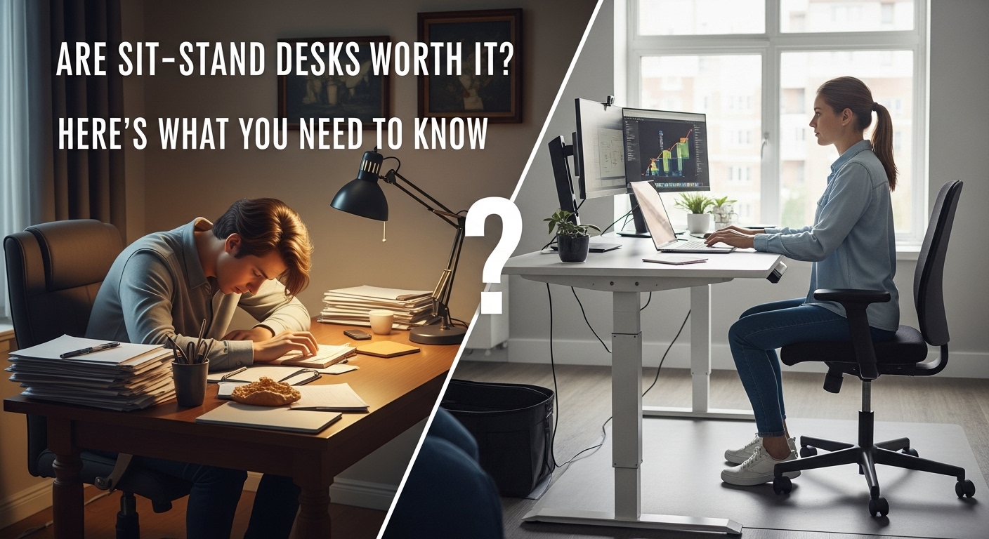 Read more about the article Are Sit-Stand Desks Worth It? Here’s What You Need to Know