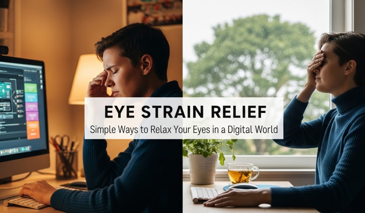 Eye Strain Relief: Simple Ways to Relax Your Eyes in a Digital World