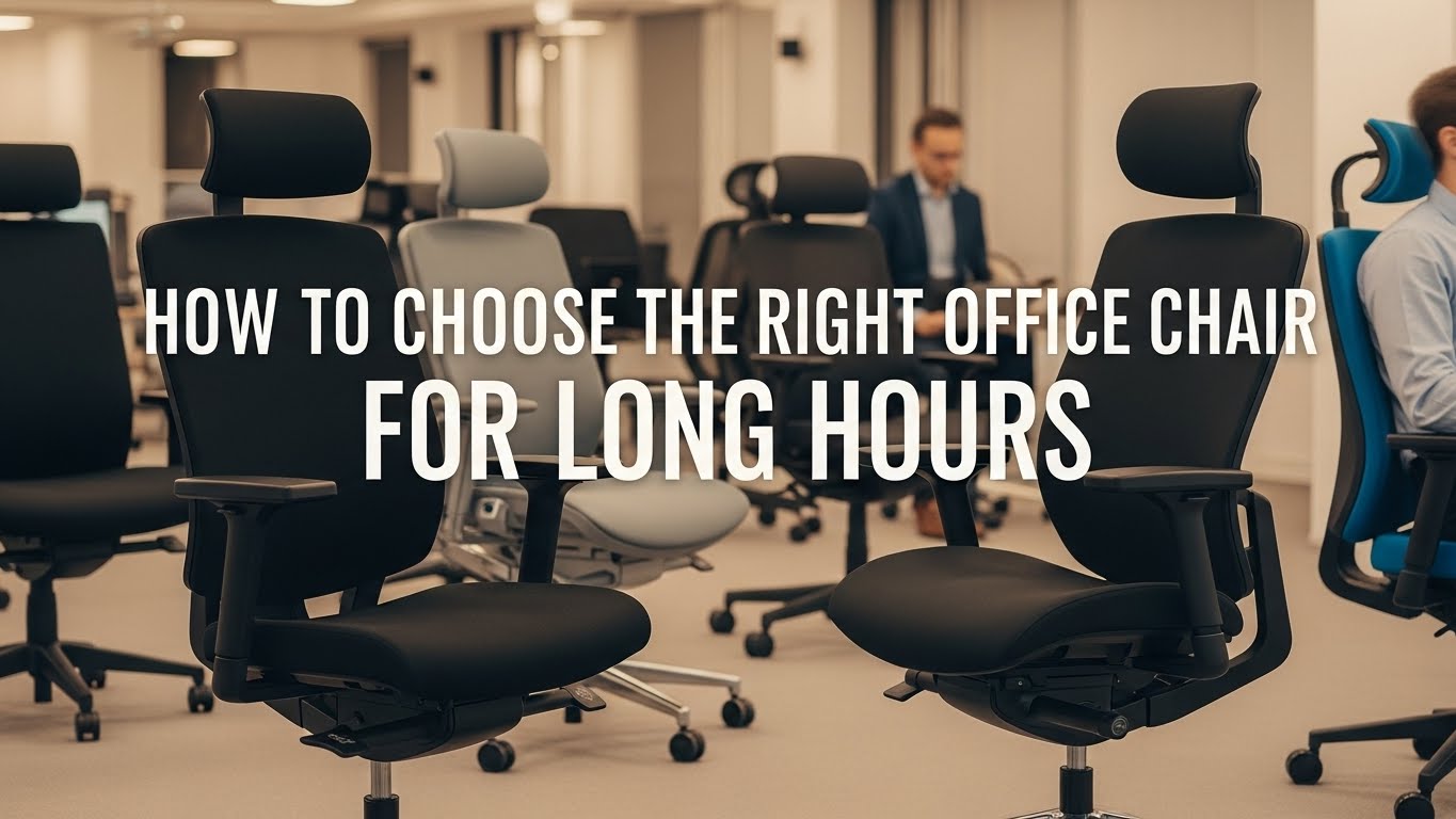 Read more about the article How to Choose the Right Office Chair for Long Hours