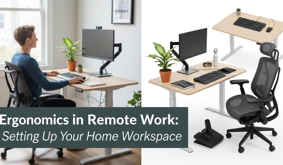 Ergonomics in Remote Work: Setting Up Your Home Workspace