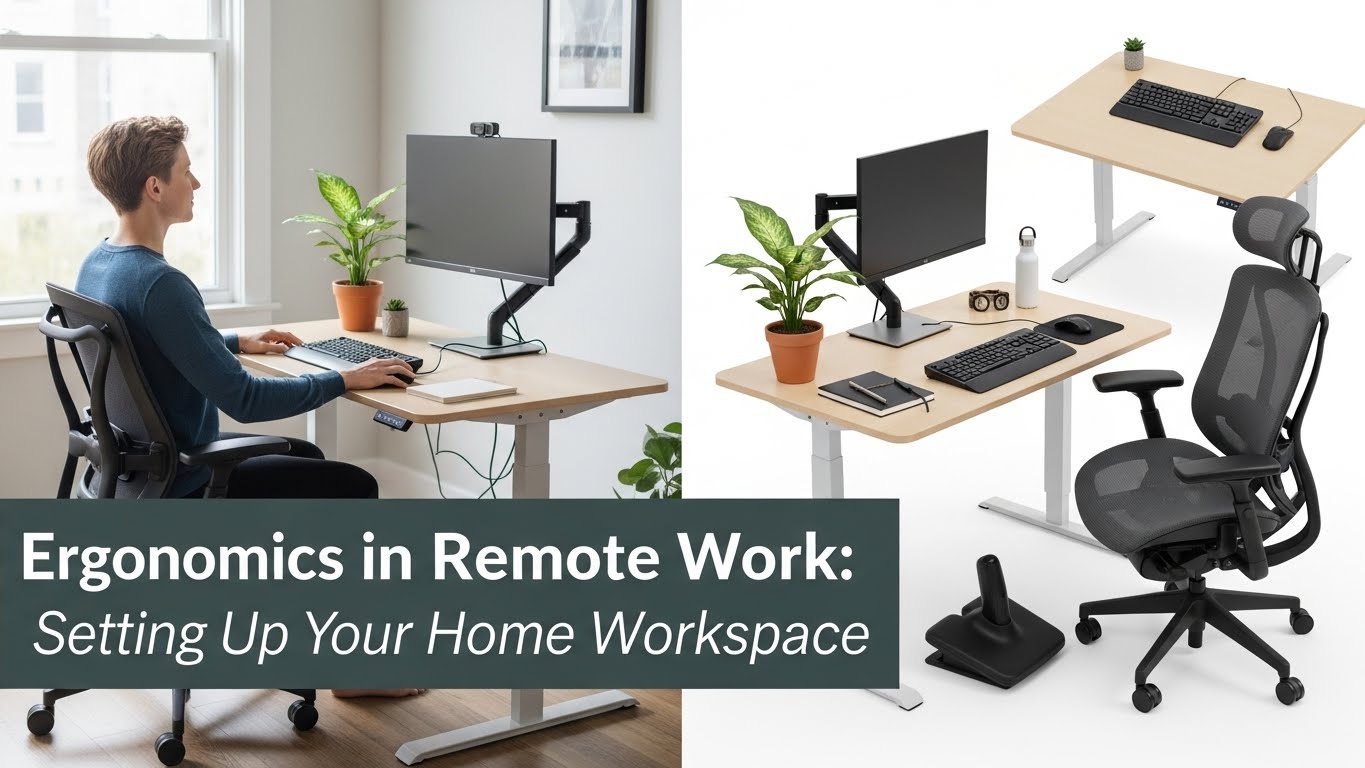 Read more about the article Ergonomics in Remote Work: Setting Up Your Home Workspace
