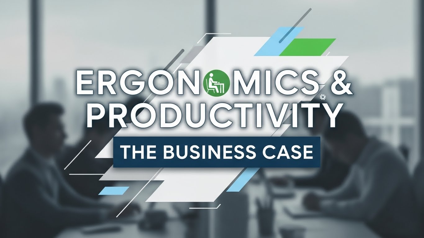 Read more about the article ERGONOMICS & PRODUCTIVITY: THE BUSINESS CASE