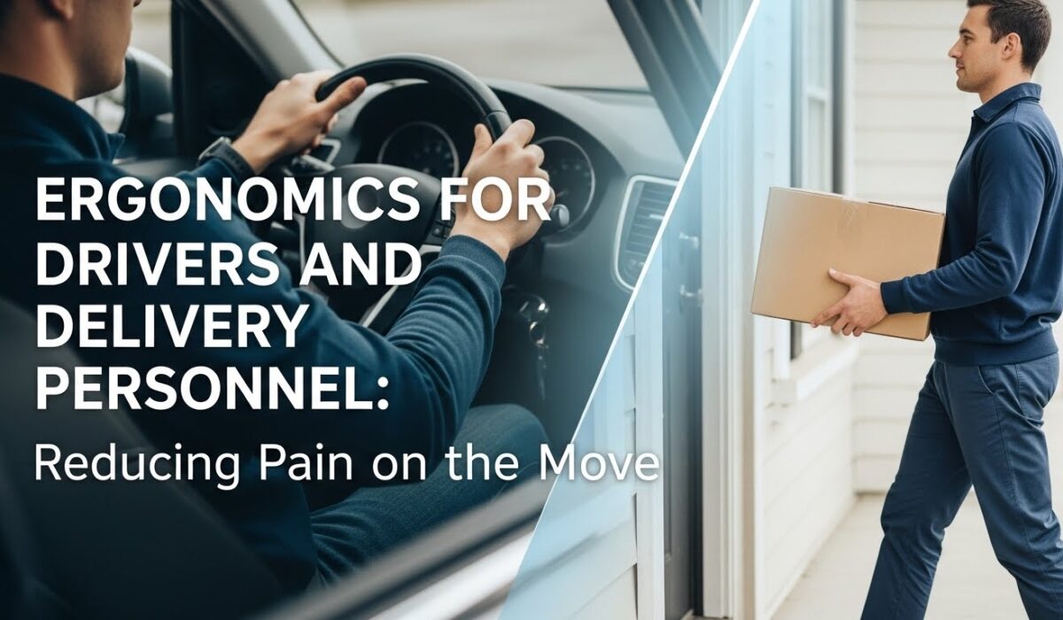 Ergonomics for Drivers and Delivery Personnel: Reducing Pain on the Move