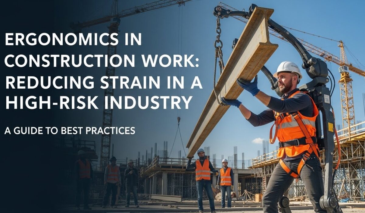 Ergonomics in Construction Work: Reducing Strain in a High-Risk Industry