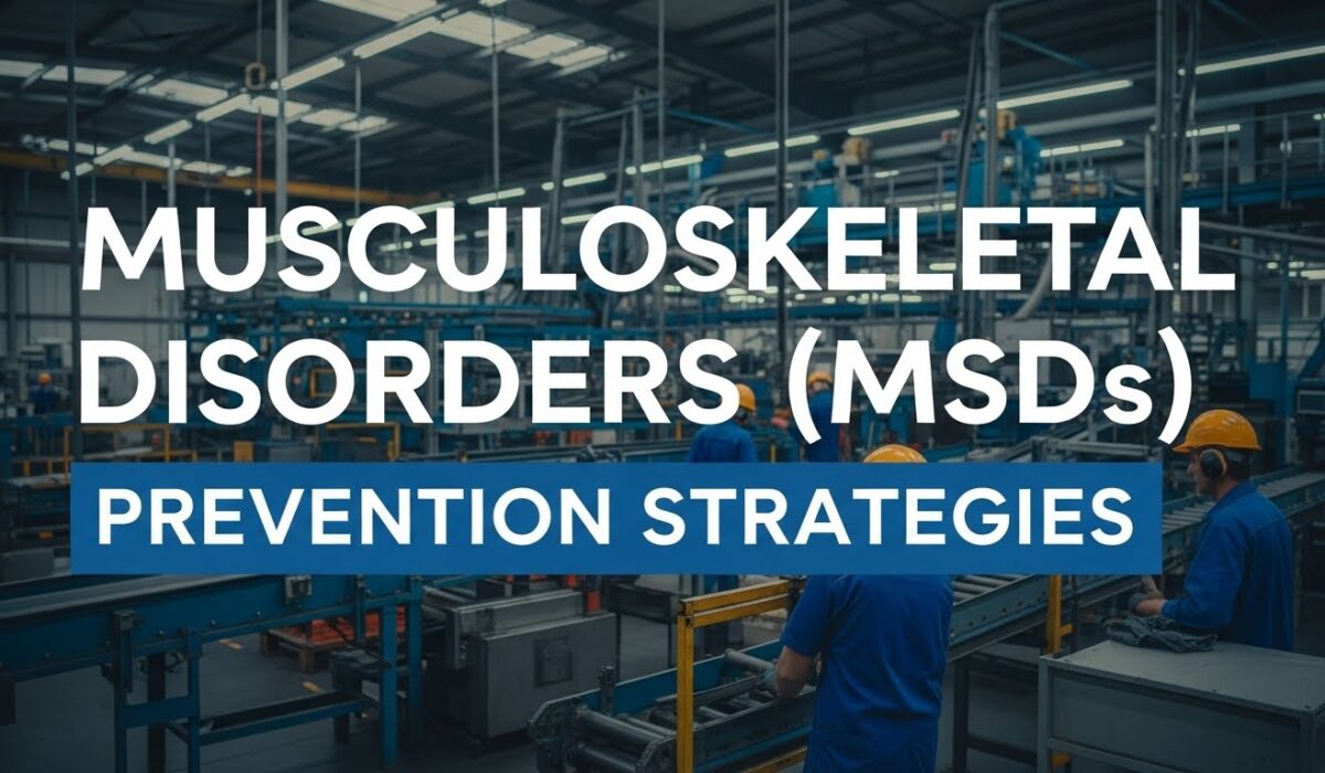 MUSCULOSKELETAL DISORDERS (MSDs) PREVENTION STRATEGIES