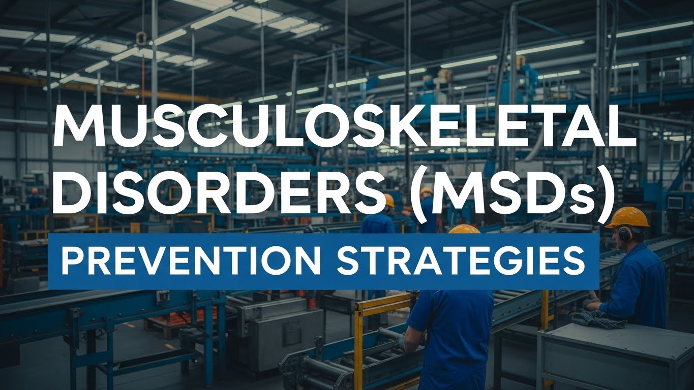 Read more about the article MUSCULOSKELETAL DISORDERS (MSDs) PREVENTION STRATEGIES