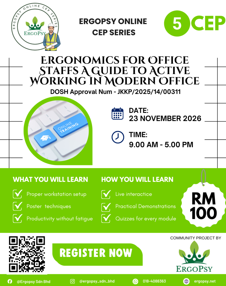 11. Office Ergonomics 23.11.2026