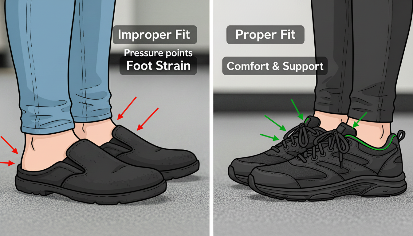 Read more about the article FOOTWEAR ERGONOMICS: CHOOSING THE RIGHT SHOES FOR WORK – Copy