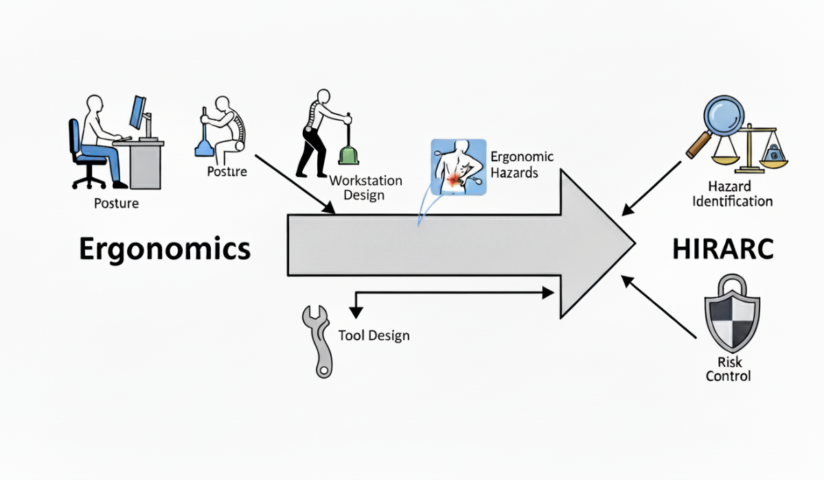 INTEGRATING ERGONOMICS INTO HIRARC