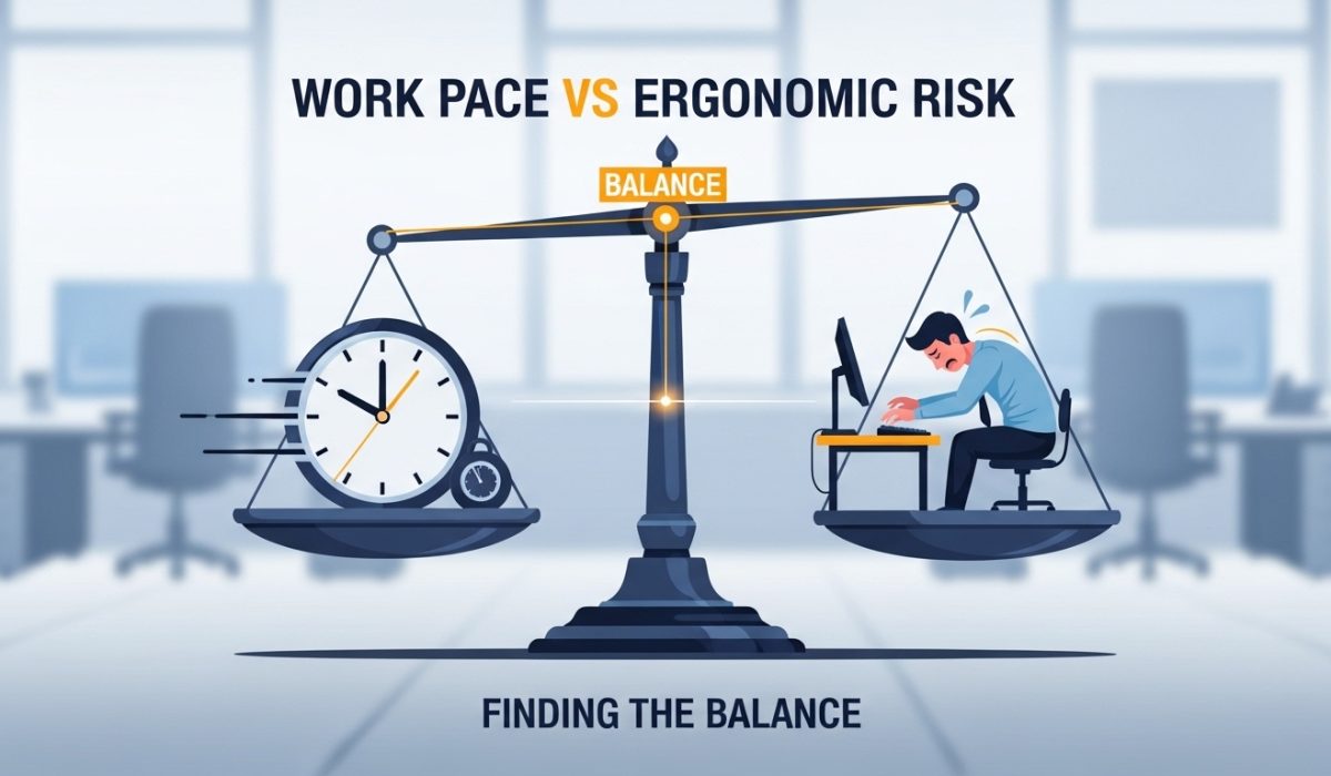 WORK PACE VS ERGONOMIC RISK: FINDING THE BALANCE