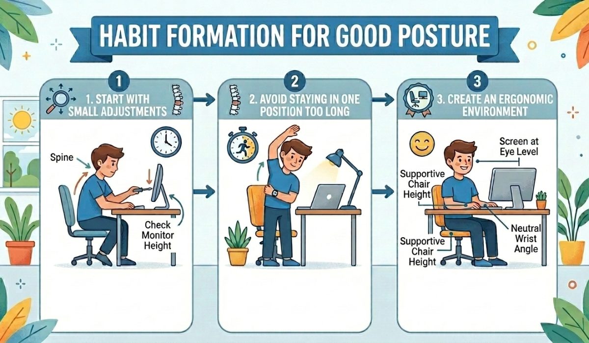 HABIT FORMATION FOR GOOD POSTURE