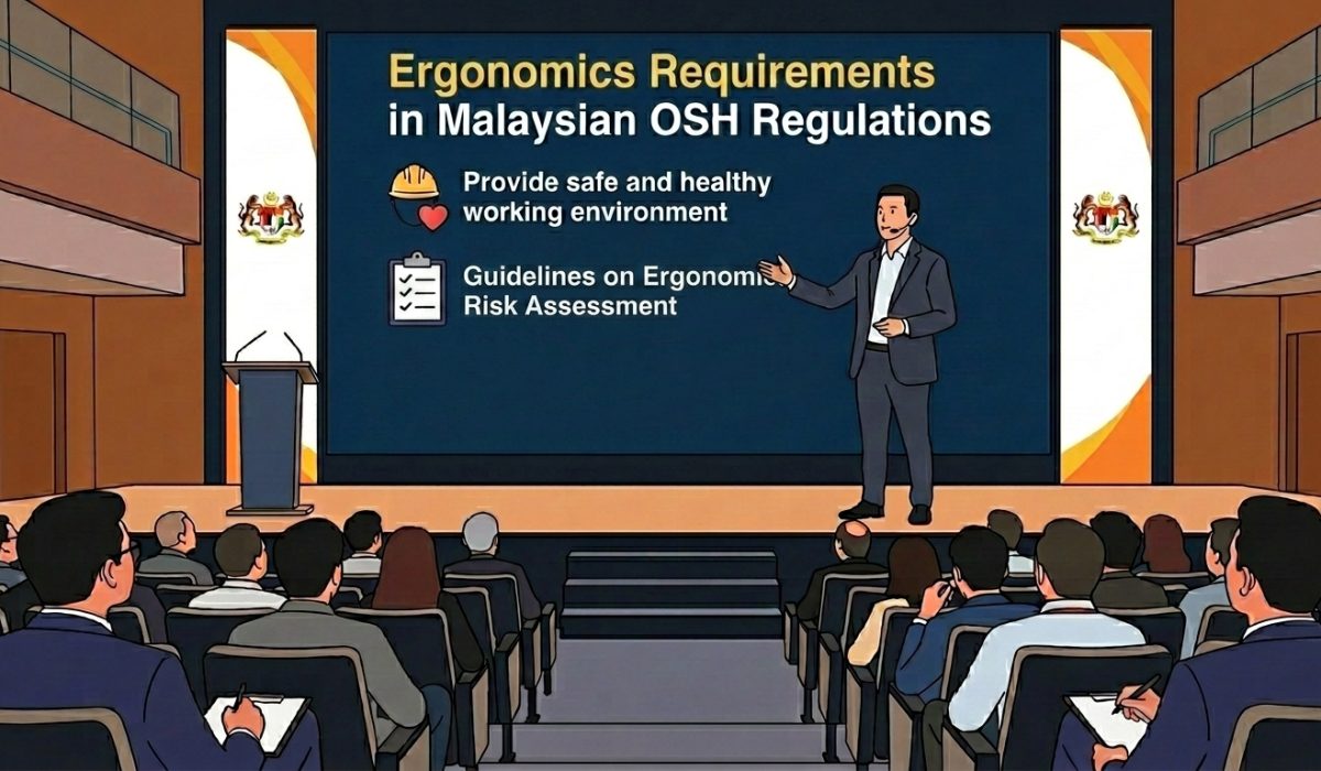 ERGONOMICS REQUIREMENTS IN MALAYSIAN OSH REGULATIONS