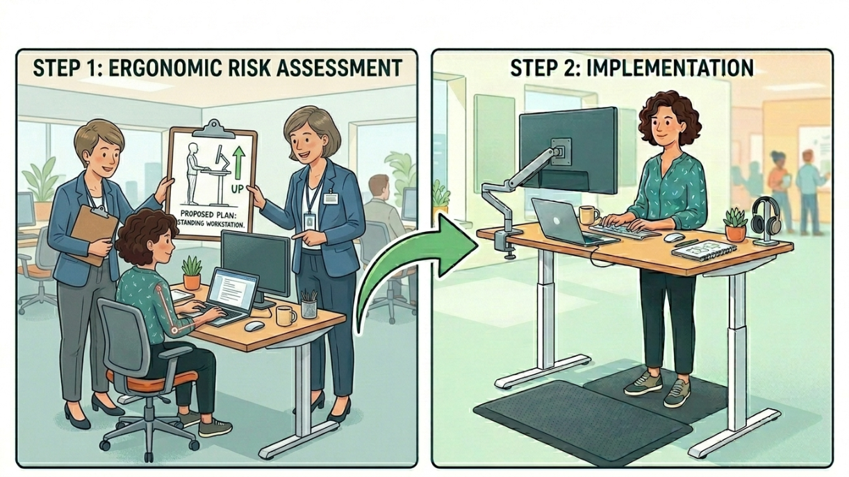 Read more about the article ERGONOMIC RISK ASSESSMENT IS ONLY HALF THE JOB – THE RIGHT CONTROL MEASURES MAKE THE DIFFERENCE