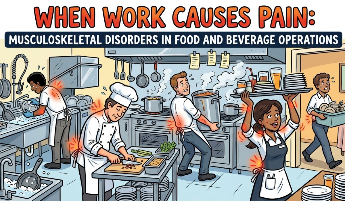 WHEN WORK CAUSES PAIN: MUSCULOSKELETAL DISORDERS IN FOOD AND BEVERAGE OPERATIONS